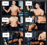 Fascial Gun Əzələ Masaj Aparatı — şəkil 5
