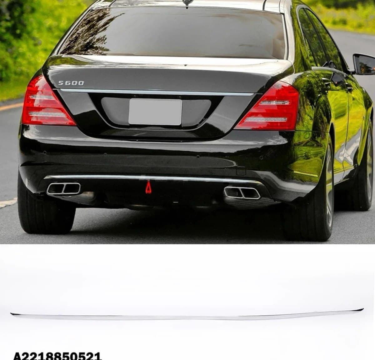 Arxa bufer nikeli Mercedes W221 S-Class
