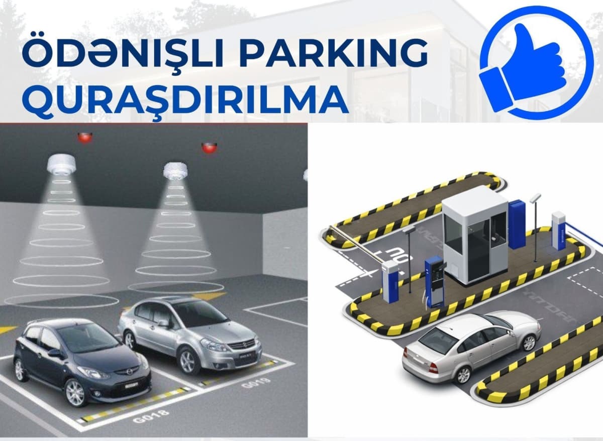Avtomatik şlaqbaum və parkinq idarəetmə sistemi