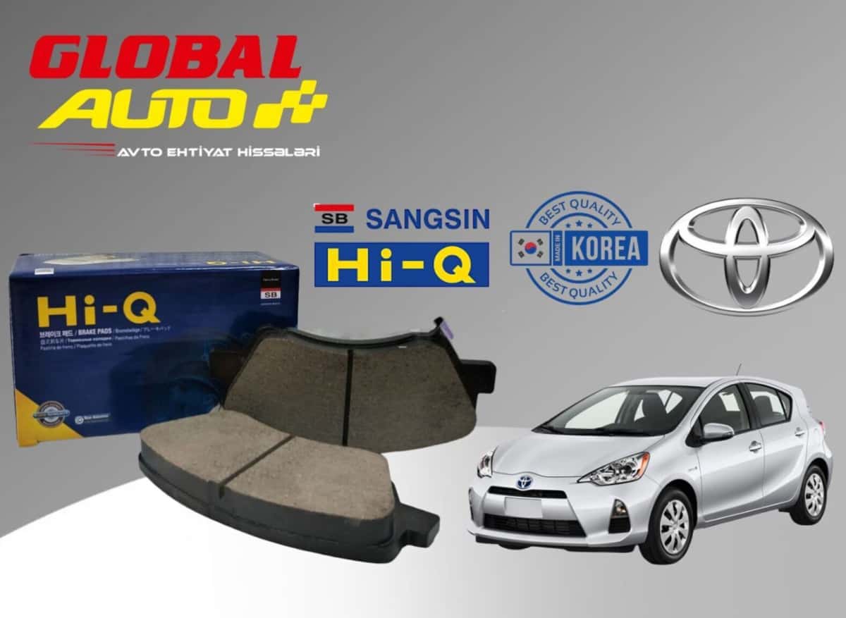 Brake pads Toyota Prius C 2011-2015 - Tenderyard