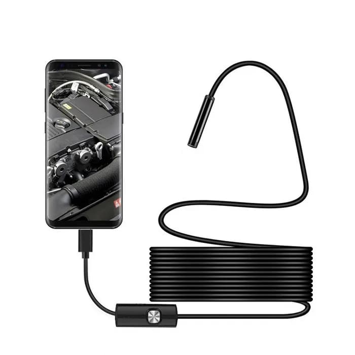 Endoskop kamera 2m 5.5mm yumşaq kabel