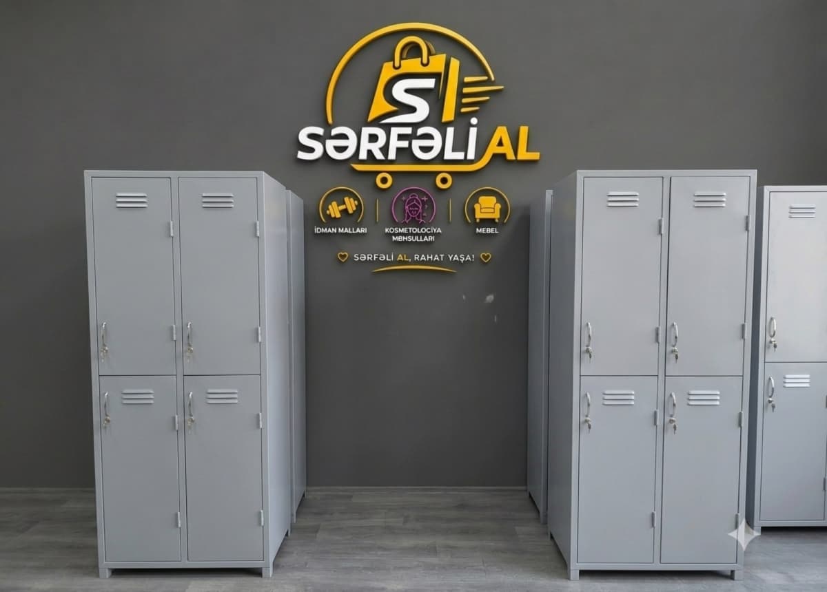 Ofis dolabı Boz rəng