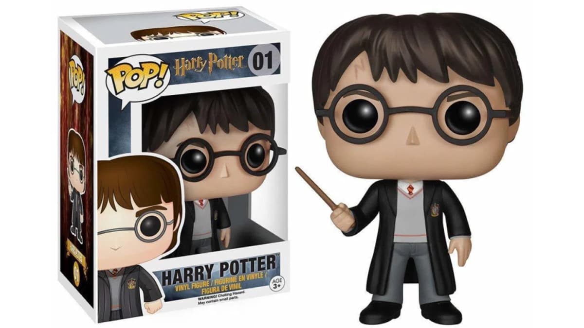 Fiqur Harry Potter personajı qara geyim, 9 sm