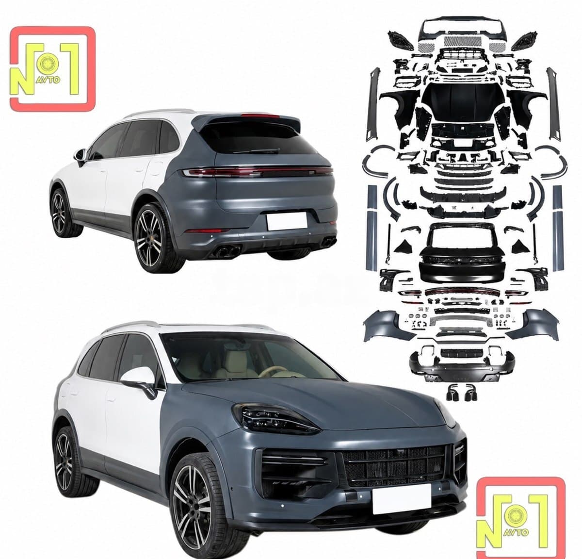 Body kit Porsche Cayenne 2011-2017