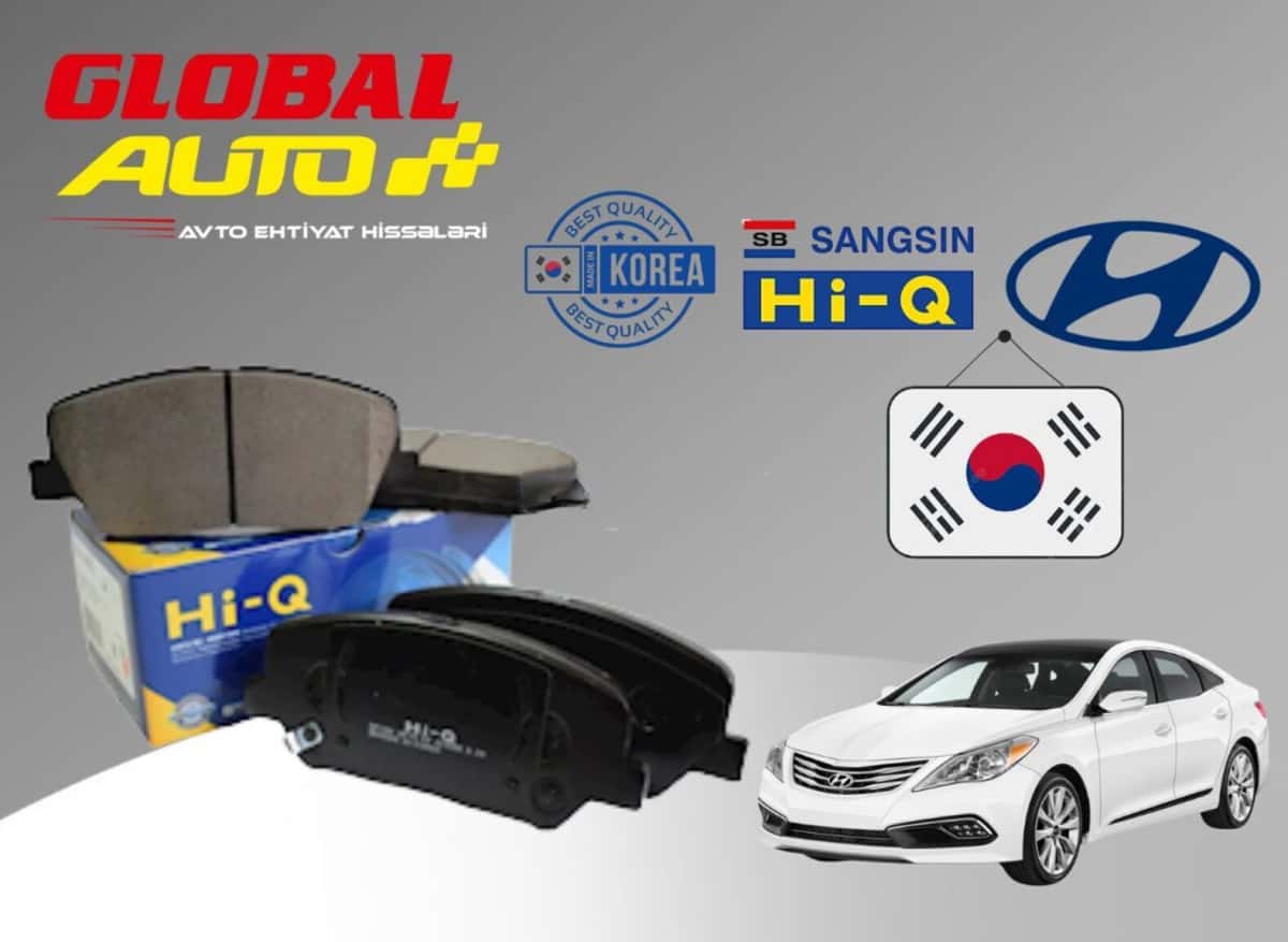 Brake pads for Hyundai Azera 2011-2016 - Tenderyard