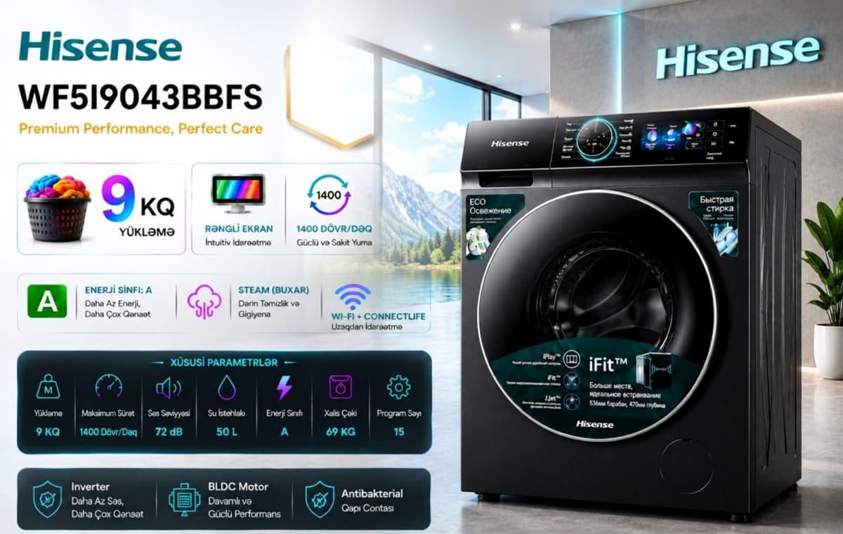 Hisense paltaryuyan maşın