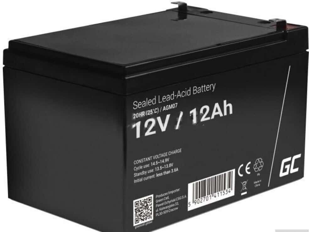 Akkumulyator UPS 12 Volt 12 Ah 20 Hr - Tenderyard