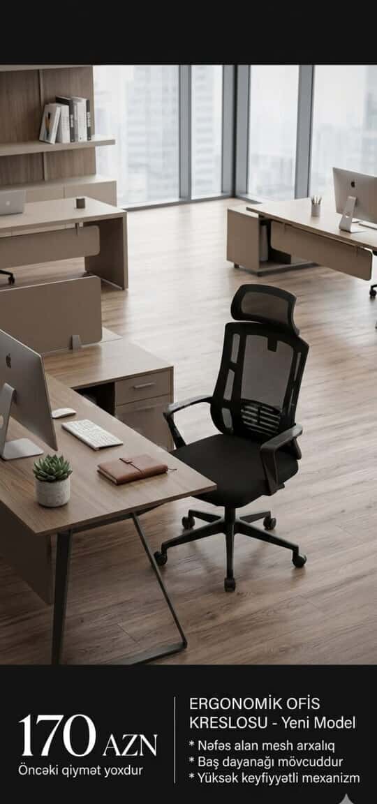 Qarışıq rəng, Ofis üçün kreslo - Tenderyard