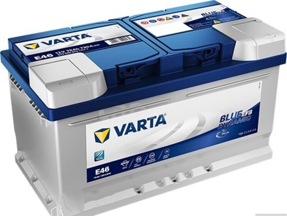 Akkumulyator Varta E46 EFB 80 Ah
