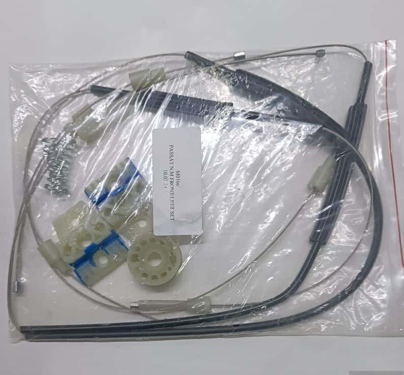 Window regulator cable kit for Volkswagen Passat B6 - Tenderyard