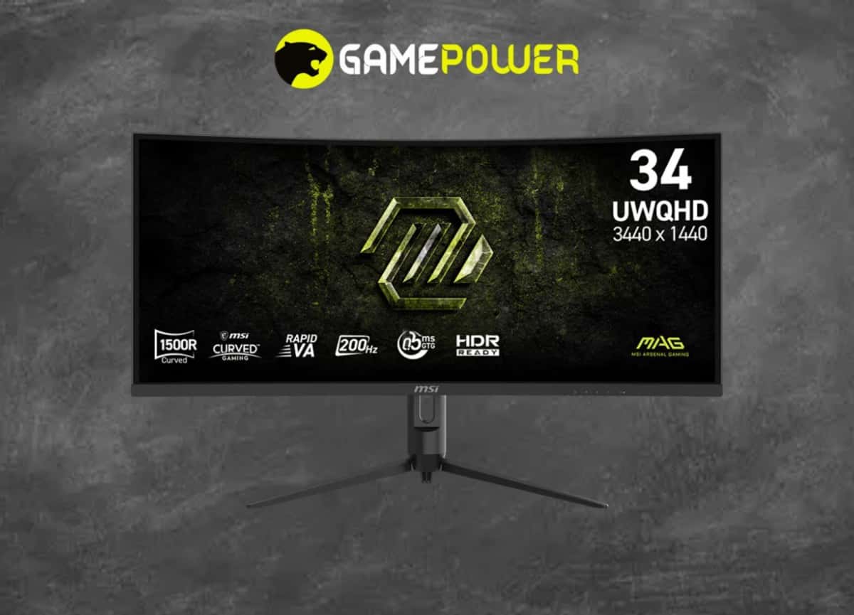 MSI MAG 342CQRF E20 34" 200Hz Curved Gaming Monitor - Tenderyard