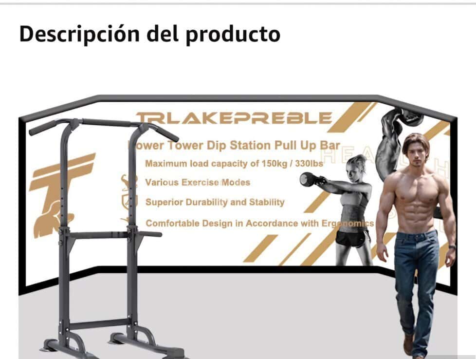 Floor-Standing Pull-Up Bar with 150 kg Load Capacity - Tenderyard