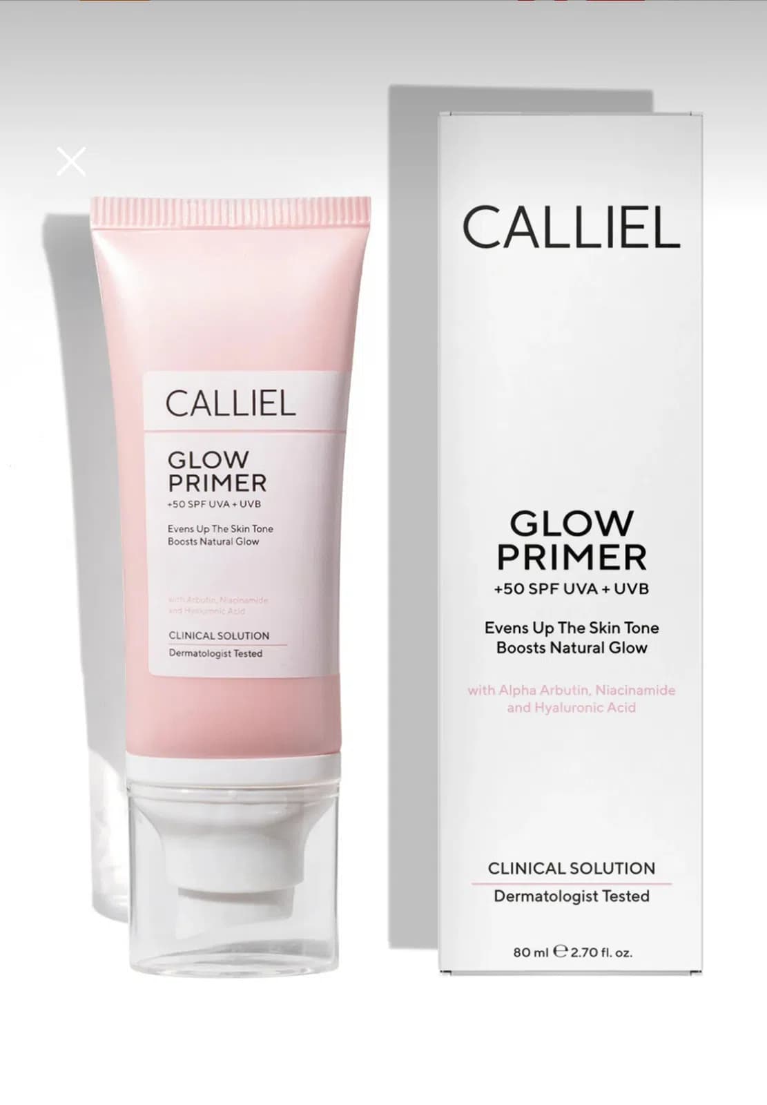 Günəşdən qoruyucu praymer Calliel Glow SPF50, 80 ml