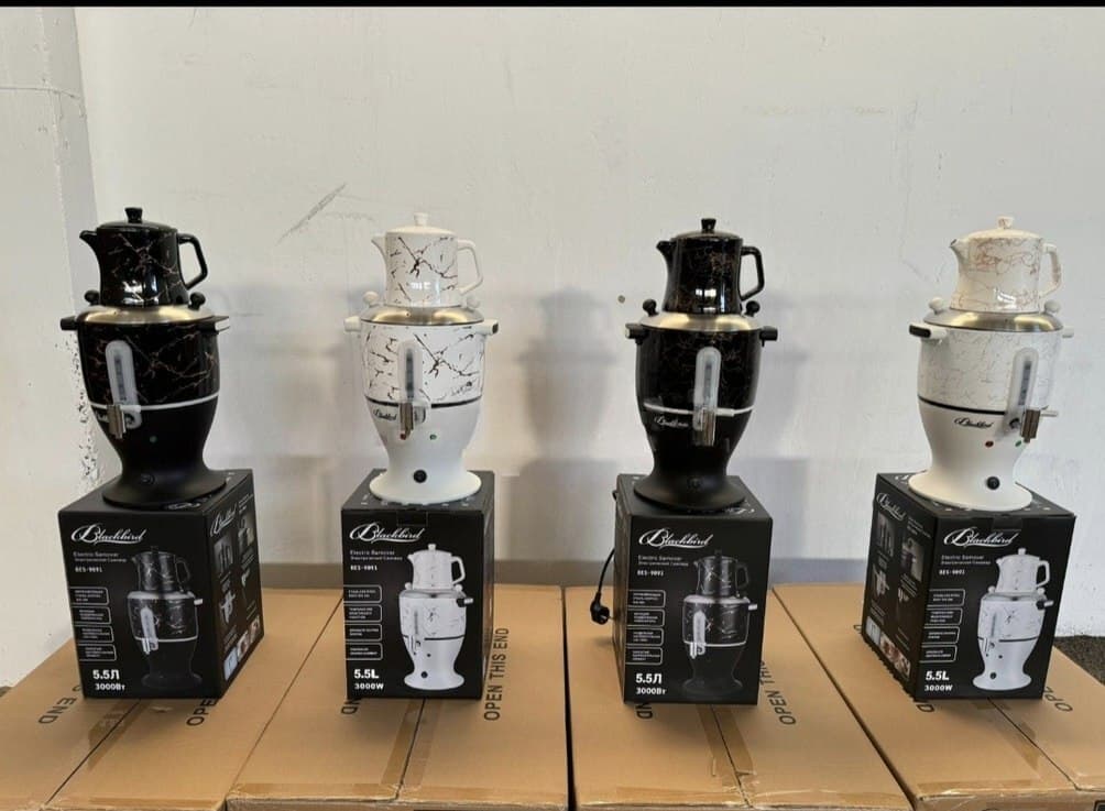 Samovar Paslanmayan polad material