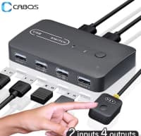 KVM Switch 4 port 2 PC — şəkil 3