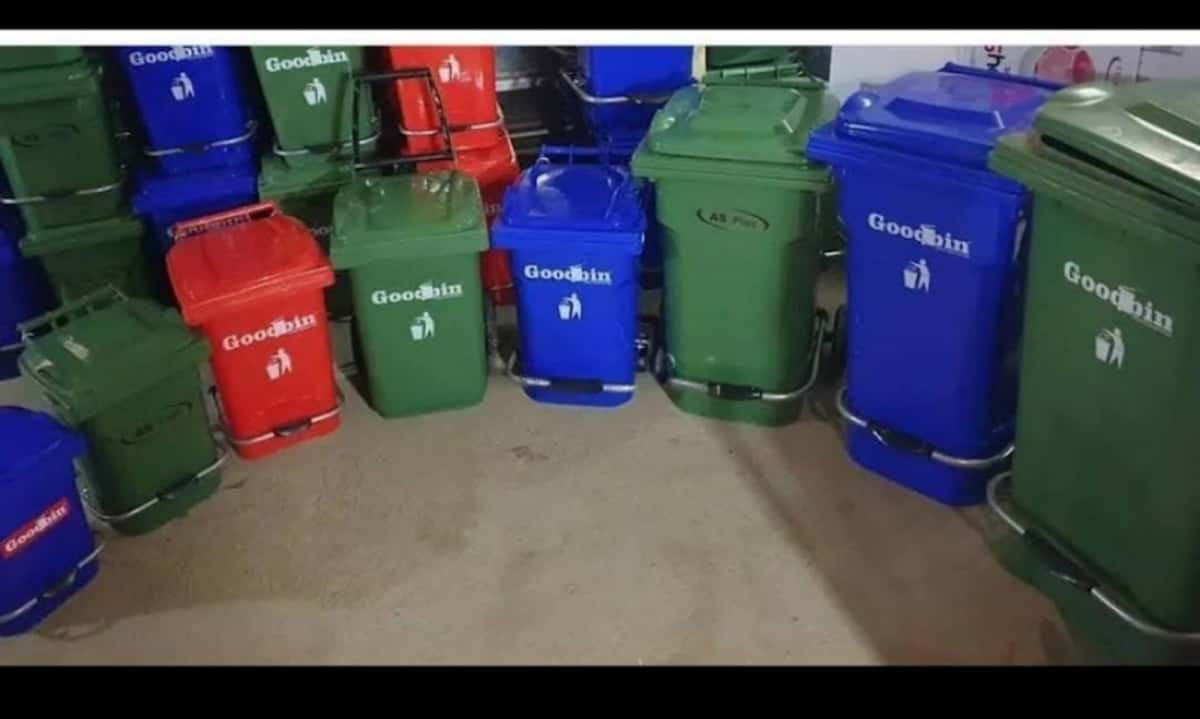 Waste bin (trash can) in various sizes - Tenderyard
