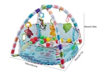 Uşaq oyun xalçası Playspace Play Gym and Ball Pit, Mavi — şəkil 2
