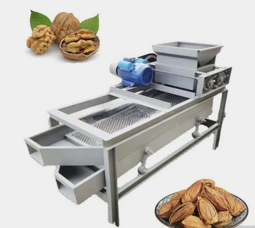 Industrial Walnut and Almond Cracking Machine 1.5 kW - Tenderyard