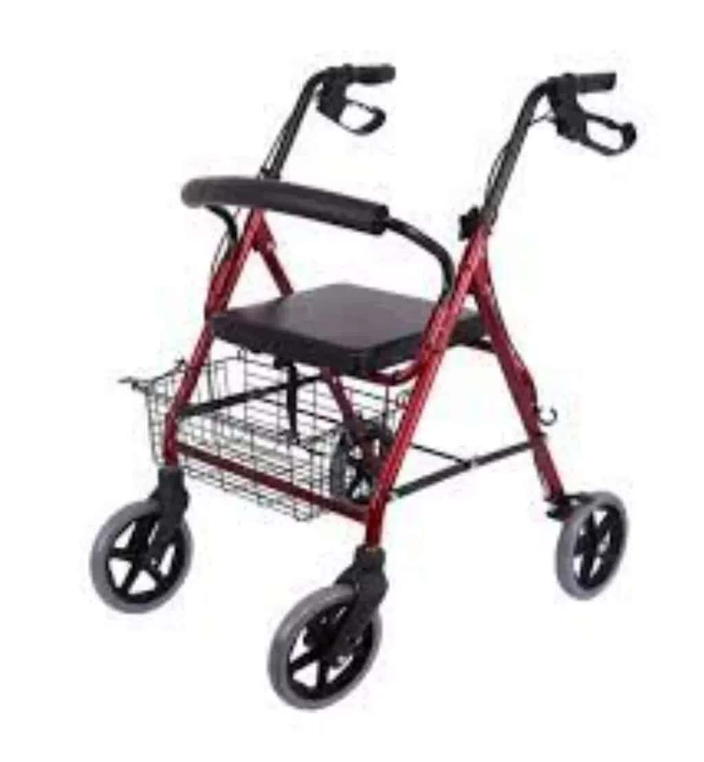 Rollator for the elderly (Walking aid) - Tenderyard