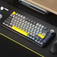 Klaviatura Ajazz AK820 Max Plus - Yellow — şəkil 5