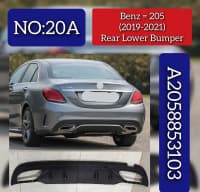 Arxa bufer diffuzeri Mercedes C-Class W205 2018-2021 — şəkil 2
