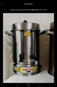 Samovar Metal material — şəkil 3