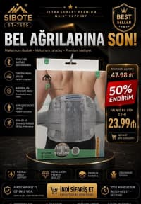 Sibote P6 ST-7505 Ortopedik Bel Dəstək Kəməri — şəkil 4