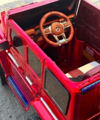 Uşaq elektromobili G-Wagon qırmızı — şəkil 6