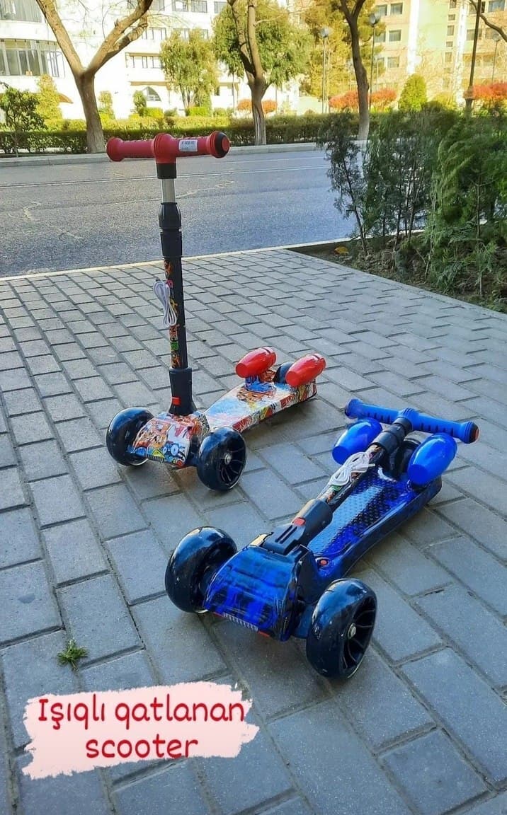 Uniseks uşaq skuteri, Elektrik skuter, Qarışıq rəng