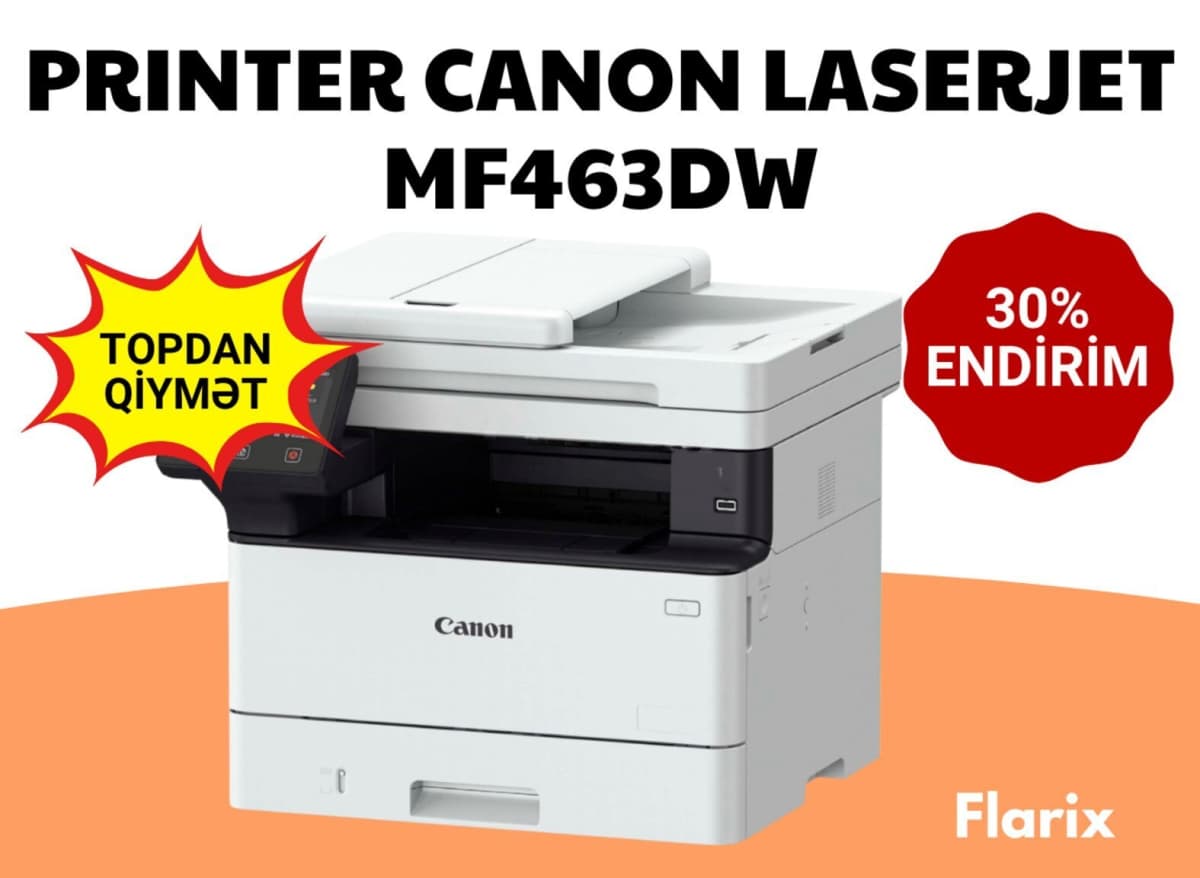 Çoxfunksiyalı lazer printer Canon imageCLASS MF463dw