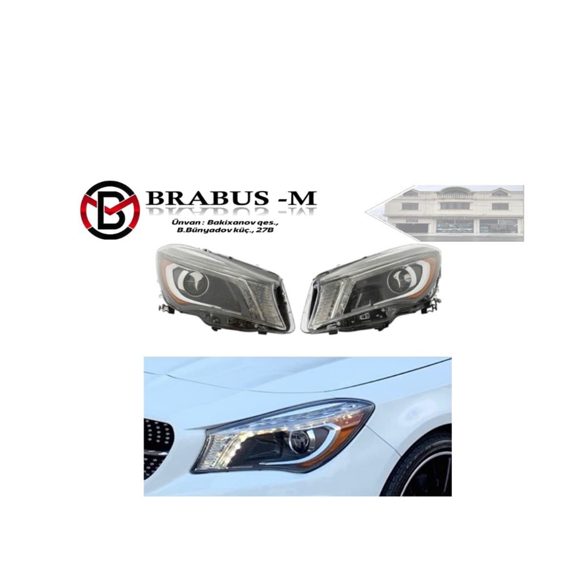 Fara Mercedes W117 2013