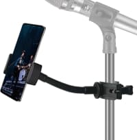 Mikrofon dayağı telefon Telefon tutacağı ilə mikrofon dayağı — şəkil 4