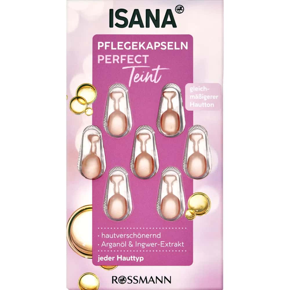 Isana Perfect Teint Qidalandırıcı Üz Kapsulları, 7 ədəd - Tenderyard