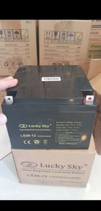 Akkumulyator Lucky 12V 26Ah UPS - Tenderyard