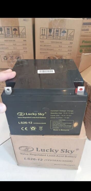 Akkumulyator Lucky 12V 26Ah UPS
