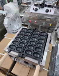 Professional Yumurta Formalı Vafli Aparatı 1800W — şəkil 11