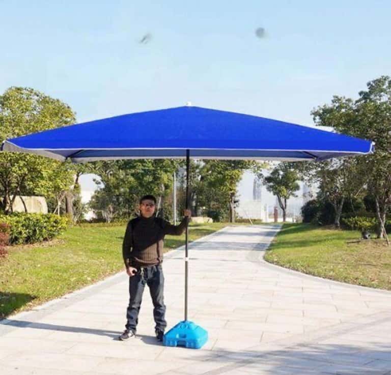 Bağ çətiri Kvadrat, Mavi rəng - Tenderyard
