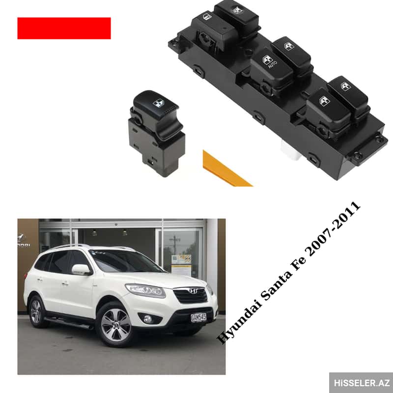 Window switch control panel for Hyundai Santa Fe 2008 - Tenderyard