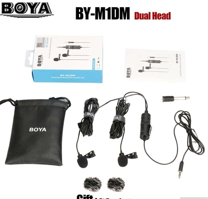 Петличный микрофон Boya M1 DM - Tenderyard