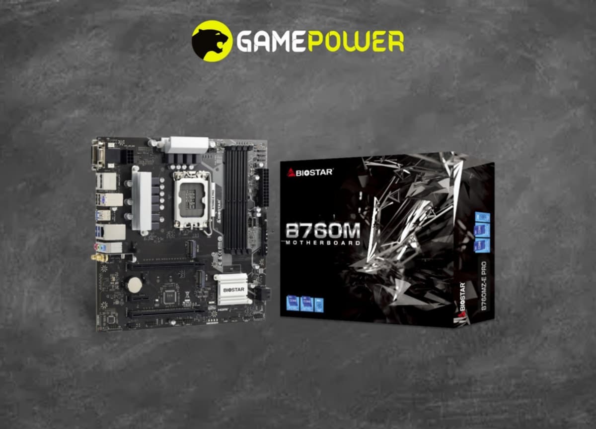Biostar B760MZ-E Pro DDR5 Ana Plata