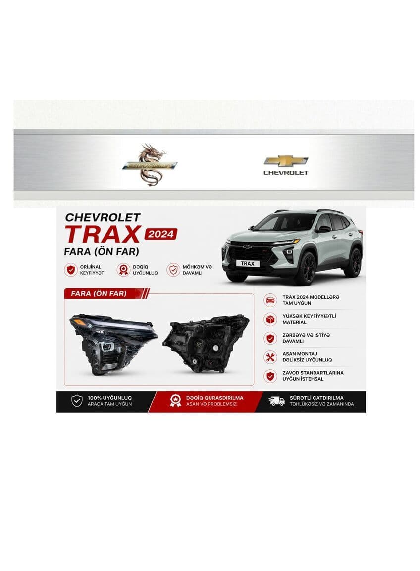 Ön led fara Chevrolet Trax 2024
