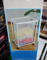 Plastik səbət, Ağ rəng — şəkil 3