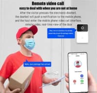 Simsiz Wi-Fi Domofon və Qapı Zəngi — şəkil 3