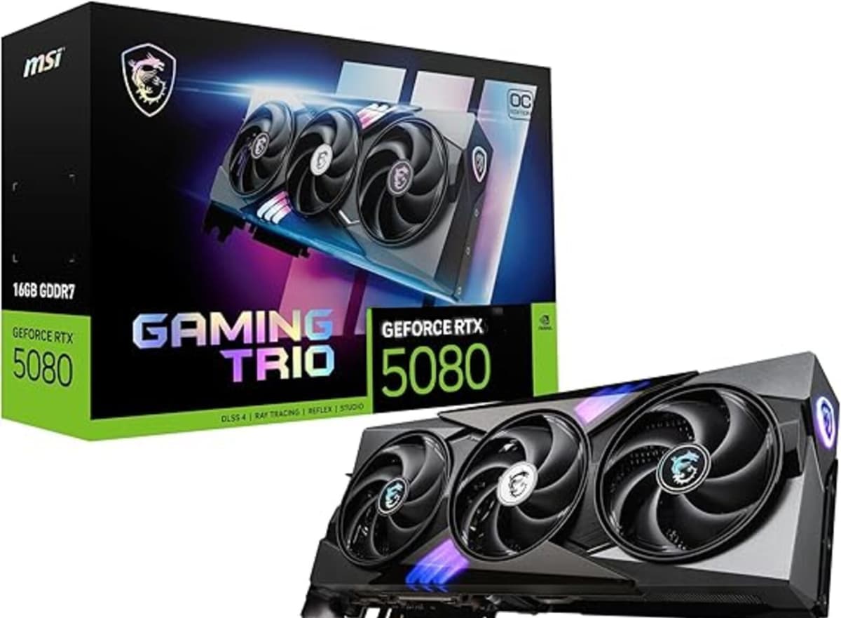 Videokart MSI GeForce RTX 5080 16G Gaming Trio