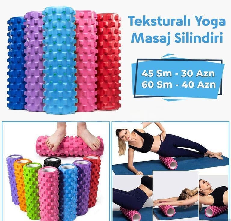 Yoga Köpük Rulonu (Yoga Foam Roller)