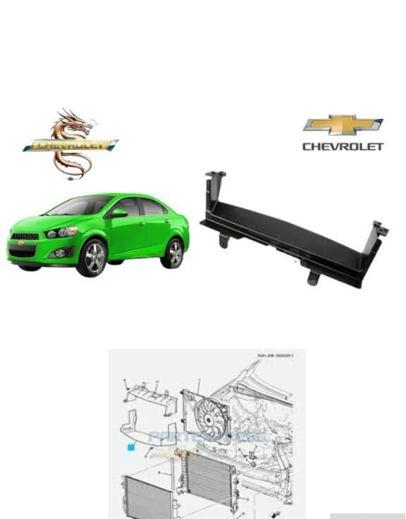 Radiator üst difizoru Chevrolet Aveo T300 2011-2013