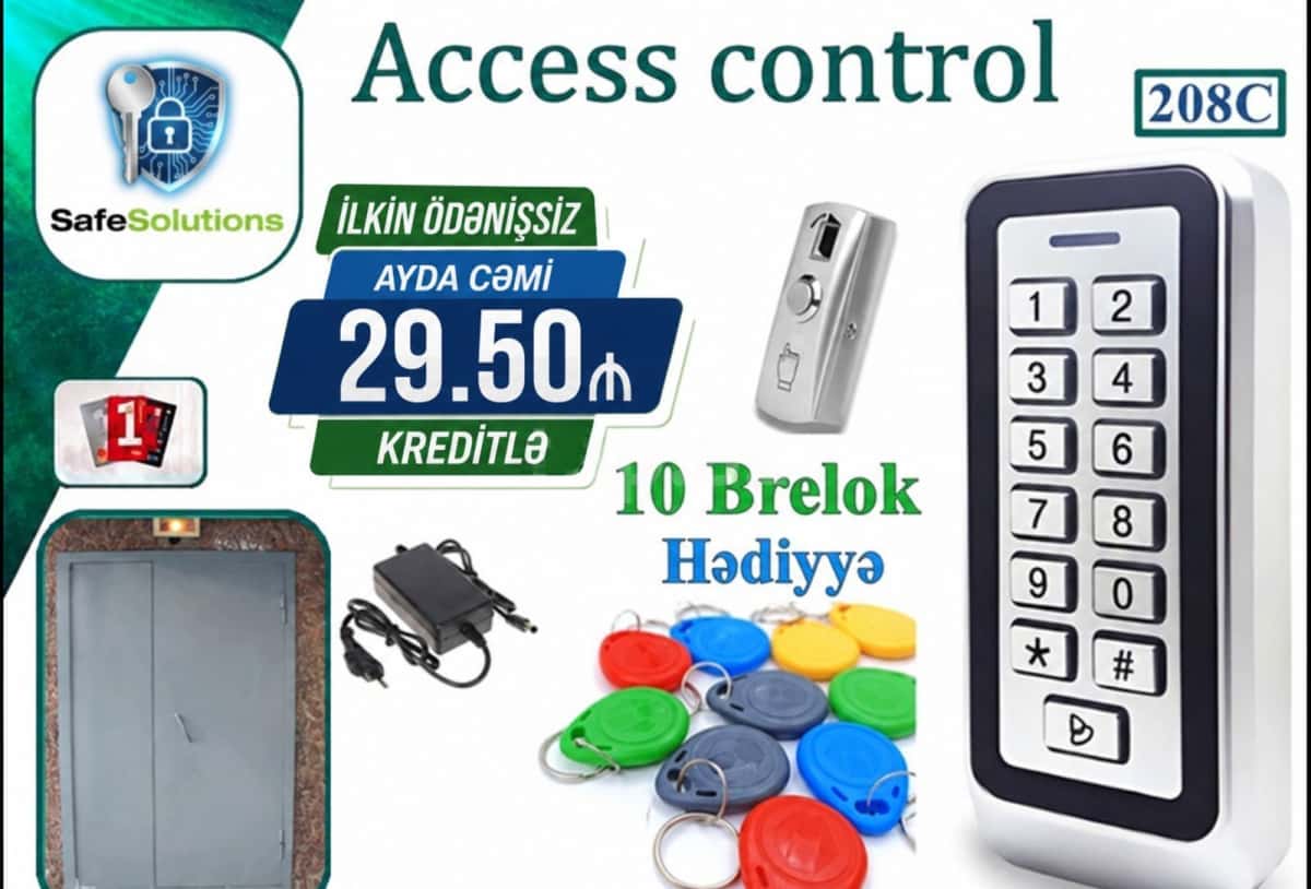 Access Control Giriş Nəzarət Sistemi - Tenderyard