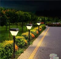 Solar dekorativ işıq pultlu və rəngli LED — şəkil 4
