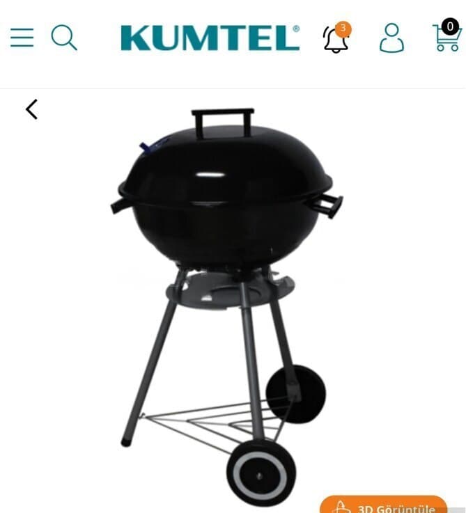 Kumtel KB-453Y kömürlü barbekü manqalı