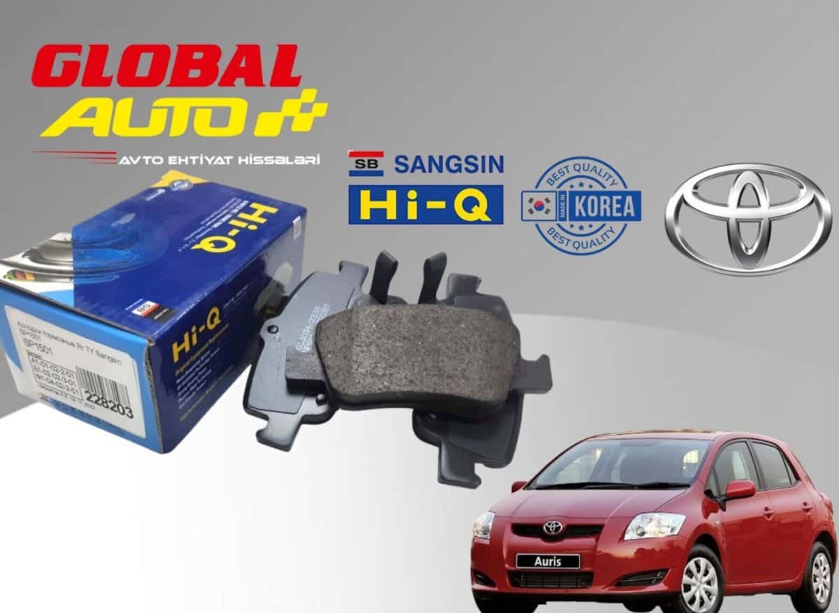 Brake pads for Toyota Auris - Tenderyard